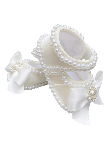 Baby Girls Infant Newborn Pearl Princess Shoes First Walkers Sparkly Glitter Soft Bow Buckle Toddler Shoes, Drestiny, Flats, First Walkers, Shoes, United States, USA, Canada, Australia, New Zealand, United Kingdom, White Ivory, Pink Pearl, Gold Peach, 0-3m, 0-6m, 7-12m, 13-18m, Girls, Baby first shoes, Soft sole baby shoes, baby shoes for walking, Best baby shoes for first walkers, baby shoes first walkers, shopdrestiny.com